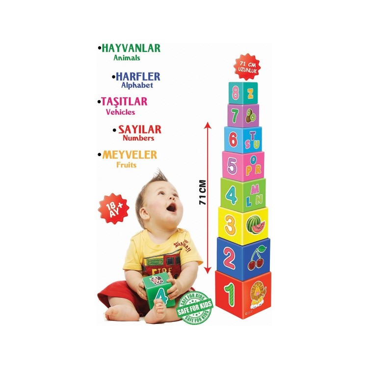 Diytoy 2137 Eğitici Denge Kule Oyunu